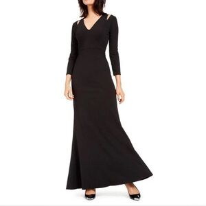 Calvin Klein Black Long Sleeve Dress